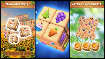 Zen Cube 3D - Match 3 Game Gameplay Android & Apk