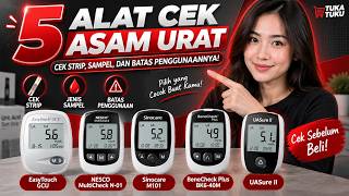5 Alat Cek Asam Urat - Cek Strip, Sampel, dan Batas Penggunaannya!