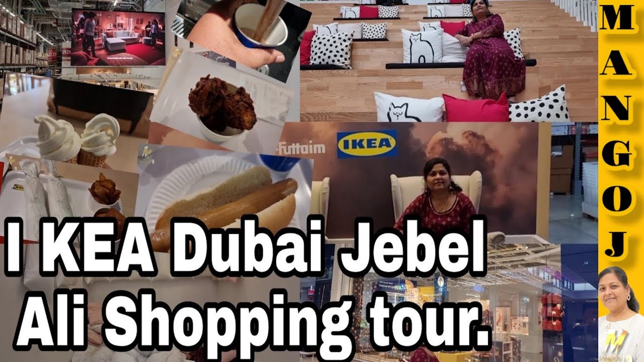 IKEA Dubai in tamil. IKEA shopping tour. Biggest furniture warehouse with IKEA restaurant. Mango