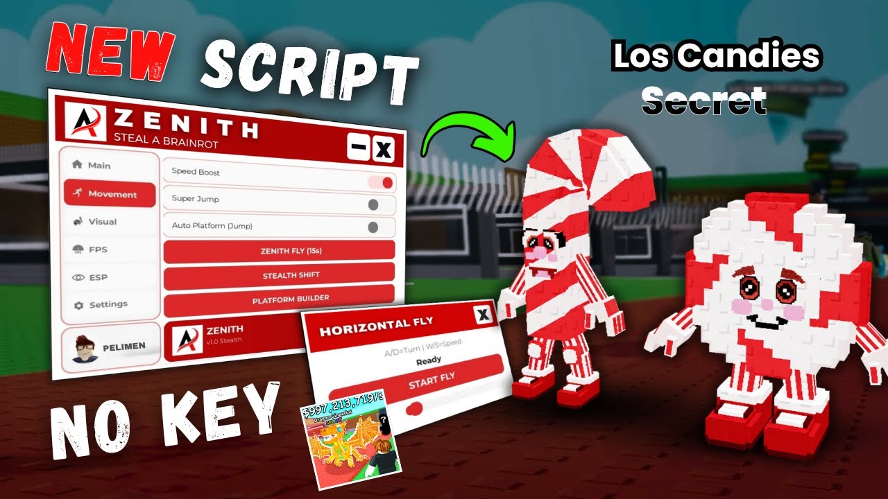 Steal a Brainrot Script (2026) | NO KEY | AUTO STEAL | INVINCIBLE