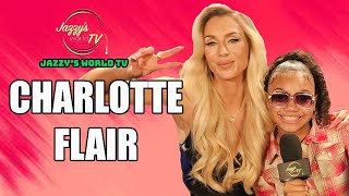 Charlotte Flair talks about life in the WWE, her father Ric Flair, & being a 14 time champion