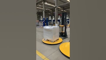 Pallet wrapping machine!How does the pallet wrapping machine work?