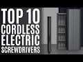Top 10 best mini electric screwdrivers of 2021  portable cordless precision screwdriver pen drill