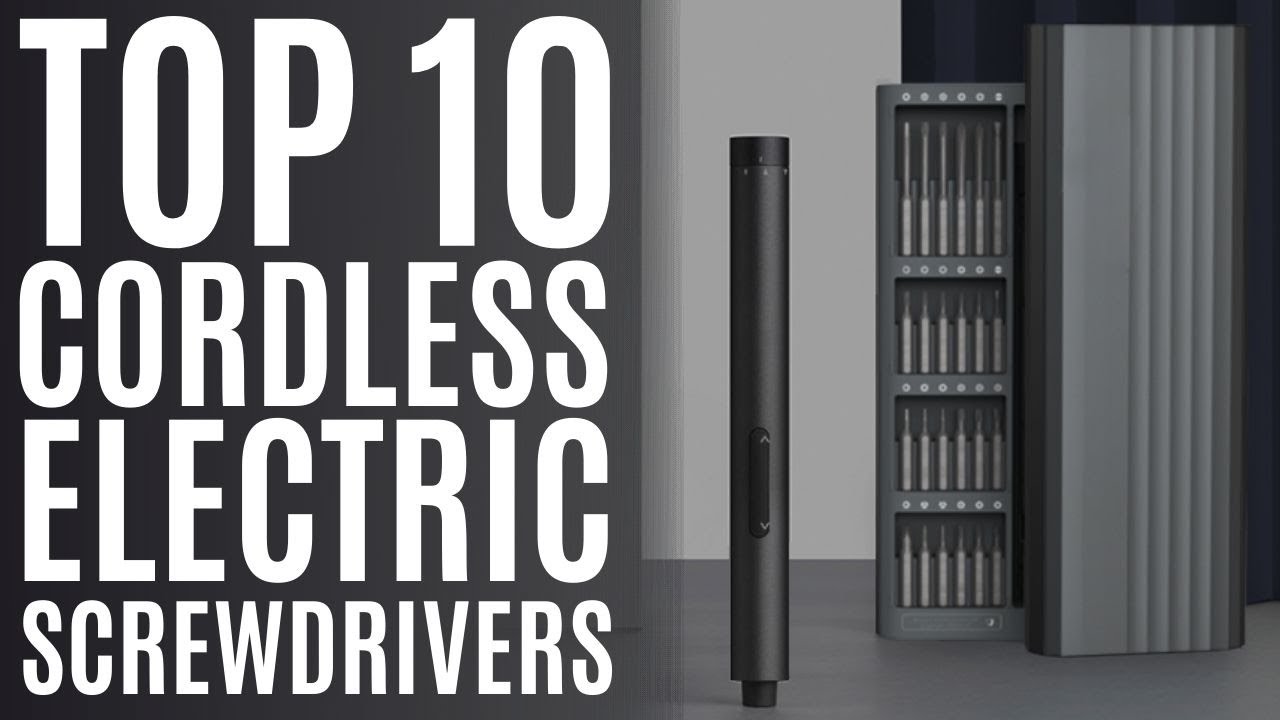 Top 10: Best Mini Electric Screwdrivers of 2021 / Portable, Cordless  Precision Screwdriver Pen Drill 