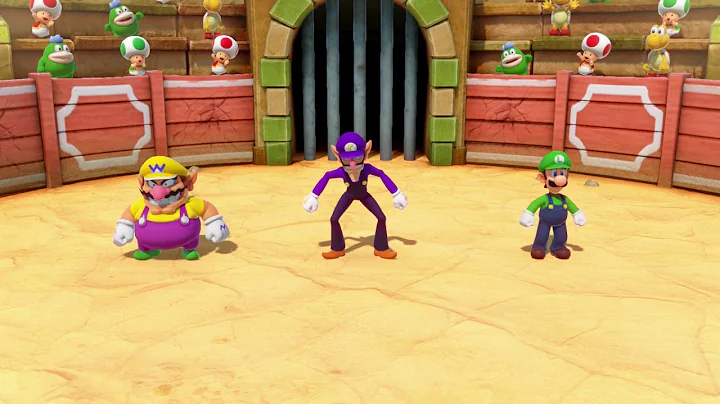 Super Mario Party minigame: Off the Chain 60fps