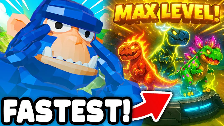 The FASTEST WAY to LEVEL UP DINOS in UG VR!