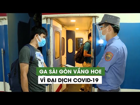 Video Ga Sài Gòn vắng hoe, ngành đường sắt đìu hiu trong đại... - youtube