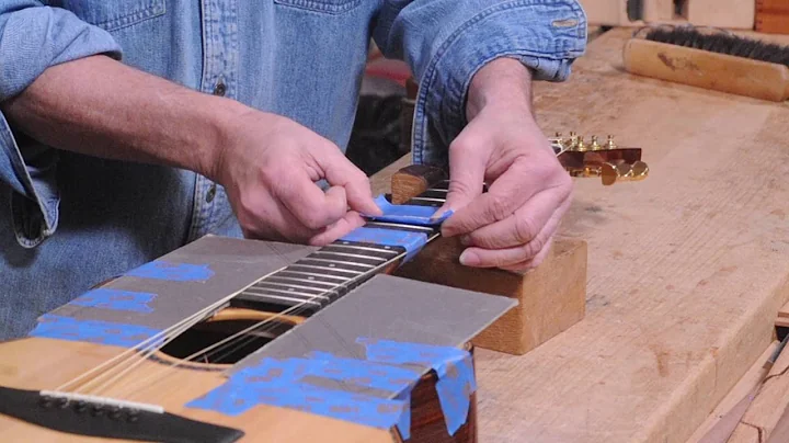 Eliminate Fret Buzz with the Strings On!