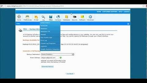 How To Make A Full cPanel Backup Of Your WordPress Website