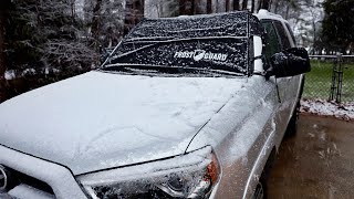 Frost Guard: Winter windshield cover...
