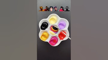 Raad de gemengde kleur van Squid Game3 (deel 134) #squidgame #squidgame3 #kleurmenging #voldoenin...