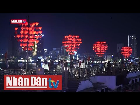 Đà Nẵng triển khai đèn chiếu sáng nghệ thuật trên sông Hàn