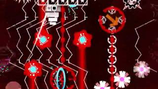 Geometry dash : Ultimate Fire Power (Very Hard Demon) 3 Coins 100%