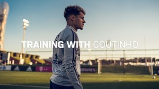 Training with Philippe Coutinho | FC Bayern