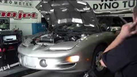 2001 Pontiac Trans Am WS6 Dyno Pull #1