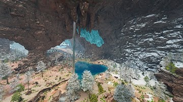 UNSEEN Crouch Rathole on The Center: Ark Survival Ascended