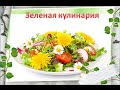 Зеленая кулинария: полезное вкусно | Рецепты вкусных блюд из трав | Зеленые коктейли для здоровья