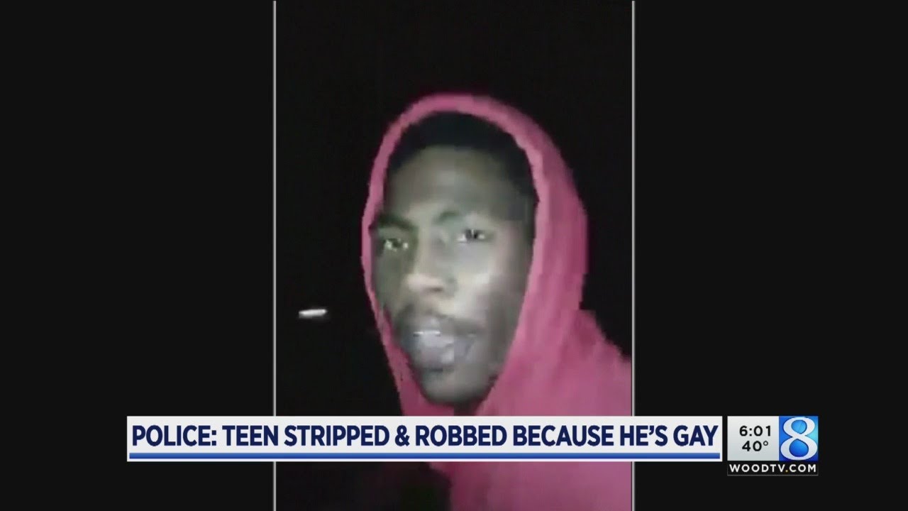 Police Video Shows Teen Stripped Robbed Because Hes Gay Youtube 