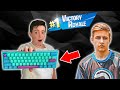 I WON WITH SYMFUHNY'S KEYBOARD!! - Fortnite Battle Royale