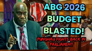 ABG Finance Minister Albert Punghau | 2026 Budget Debate \u0026 Breakdown – Key Issues Explained