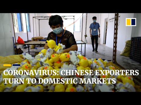 Chinese exporters turn to domestic consumers as coronavirus hits overseas markets