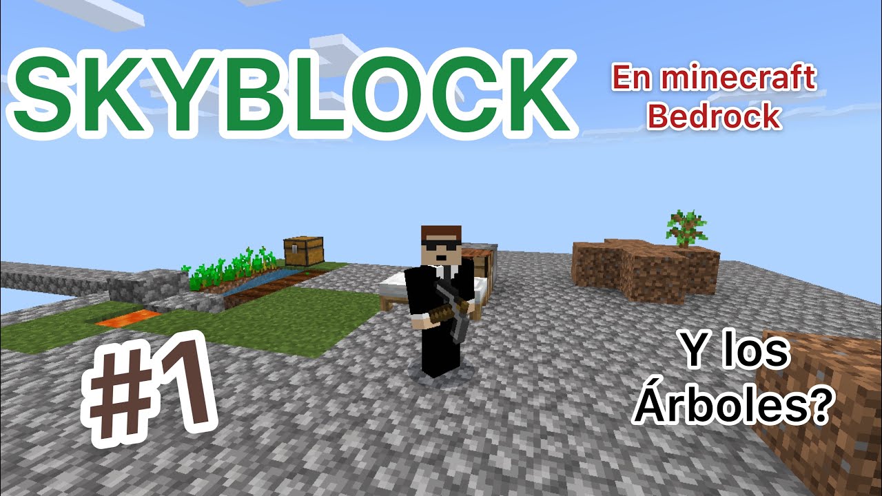 minecraft bedrock 1 block skyblock server