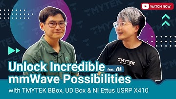Unlock Incredible mmWave Possibilities with TMYTEK BBox, UD Box and NI Ettus USRP X410 | TMYTEK