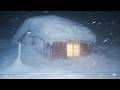 I SURVIVED a -45°F TheBLIZZARD Hit Suddenly. Shelter in an ABANDONED Mountain Cabin! Deep Snow