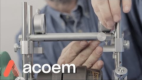 Dial Indicator Kit - Set-up | ACOEM