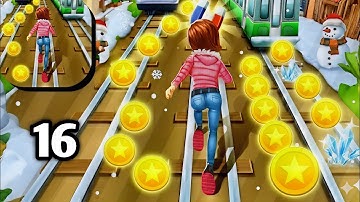 Subway Princess Runner-Gameplay Walkthrough Tutorial Levels Mobile Game Part 16.