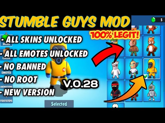 Desvendando o Stumble Guys 0.28 APK - Stumble Guys