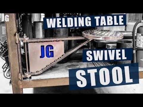 Welding Table Swivel Stool | JIMBO'S GARAGE thumbnail