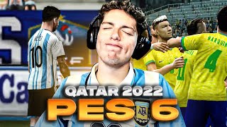 ME INSTALO EL PES 6 VERSION QATAR 2022 Y ESTO PASO…