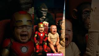 Funny Cinema Adventure With King Kong And Tiny Avengers