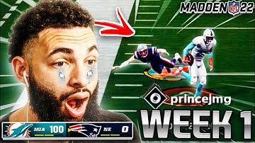 WR VS DB FRANCHISE WEEK 1: DID I JUST GET FLOODED IN MY OWN LEAGUE??!!!