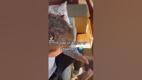 Code from anywhere in Africa #schoolofit #holiday #code #krugernationalpark #programming #remote