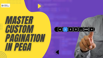 How to Create Custom Pagination in Pega | Easy Tutorial #pega #pagination #pegatutorial