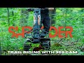 Dtv shredder  trail riding with 360 cam