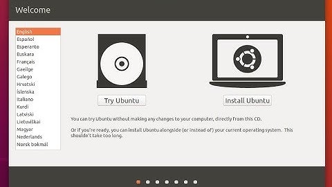 Hướng dẫn cài đặt và sử dụng Ubuntu - phần 1
