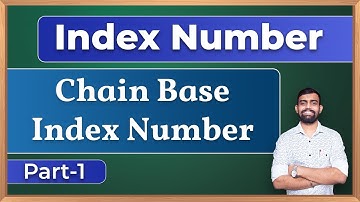 Chain Base Index Number| Part - 1 | Index Number | [Lec 9]