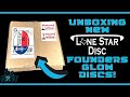 Unboxing lone star discs new color glow discs unboxing lonestardisc markconferdg