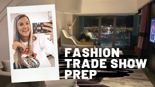 Fashion Trade Show Prep Vlog| Packing, Warehouse Visit, Penthouse Tour!