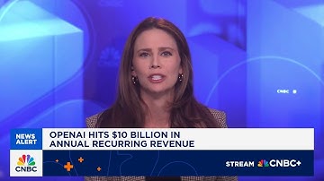 OpenAI hits $10 billion in annual recurring revenue