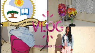 back to Vasity|| University of Limpopo||Cleaning my room/Unpacking & more