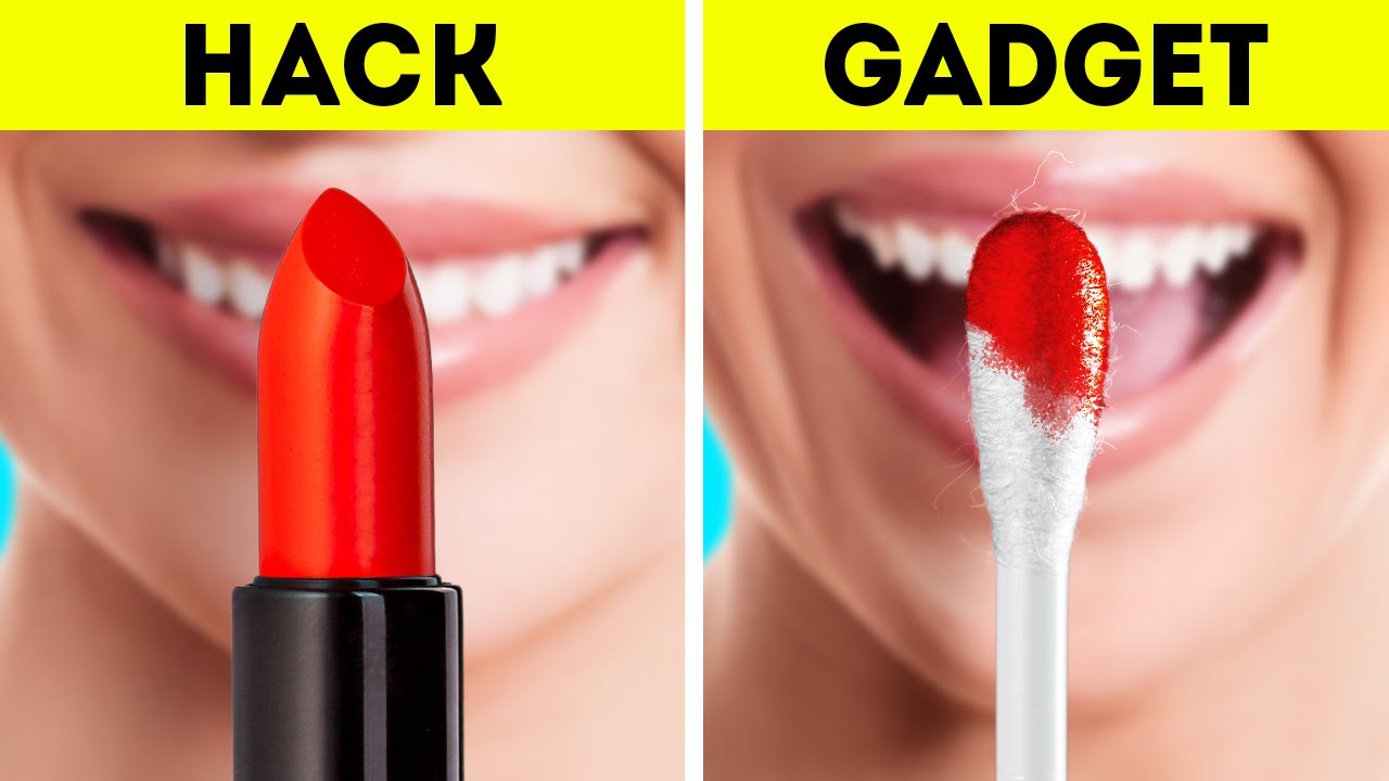 ⁣BEAUTY GADGETS VS. HACKS | Useful Tools And Appliances For Makeup, Hair Styling And Nail Art