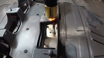 Staking an Engine Cover with InfraStake on a Robot