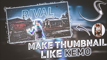 Make Thumbnail Like @Kemo 🔥 || How To Make Thumbnail Like Kemo || Blaze2op YT