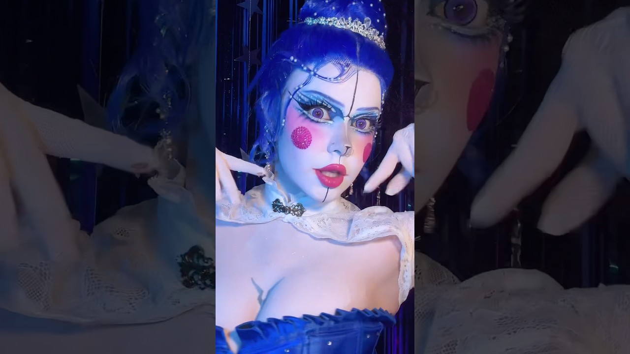 she’s back !!!!! #cosplay #makeup #fnaf #fivenightsatfreddys #ballora #horrorgaming #videogames