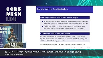 Carlos Baquero - CRDTs: From sequential to concurrent executions | Code Mesh LDN 18