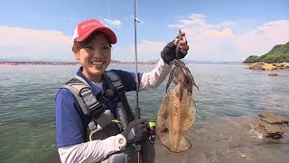 【釣り百景】#253 長崎県黒島 磯釣り師がショアエギングに挑戦